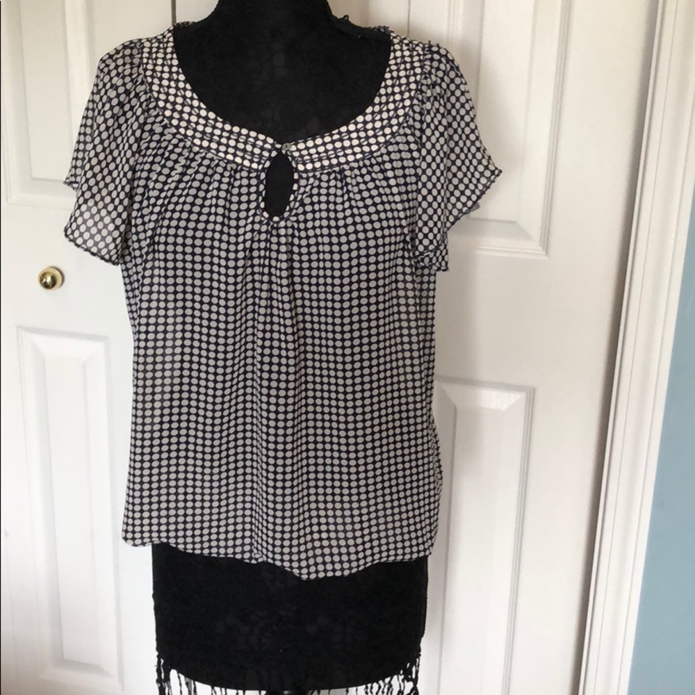 Polka Dot Blouse